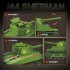 100272 Quanguan M4 Sherman американский средний танк