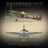 100279 Quanguan Supermarine Spitfire британский одноместный истребитель 