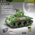 100081 Quanguan Танк Sherman M4A1