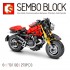 701103 Sembo Block Мотоцикл Monstrous