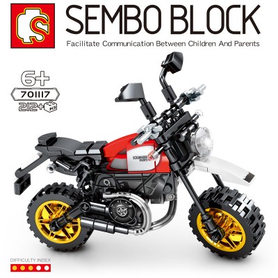 701117 Sembo Block Мотоцикл