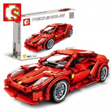 701501 Sembo Block Ferrari 458 (Pull Back)