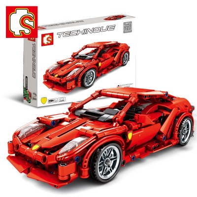 701501 Sembo Block Ferrari 458 (Pull Back)