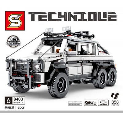 SY8403 SY Mercedes-Benz G63 AMG 6x6 (Pull Back)