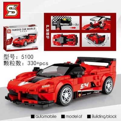 Купить конструктор SY5100 SY Ferrari FXXK-EVO со скидкой в официальном интернет-магазине LEPIN.RU.COM