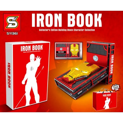 SY1361 SY Коллекция из 52 минифигурок Железного человека Iron Book