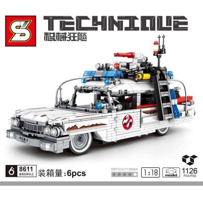 SY8611 SY Машина охотников за приведениями ECTO-1