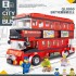 QL0950 ZHEGAO Лондонский двухэтажный автобус Routemaster