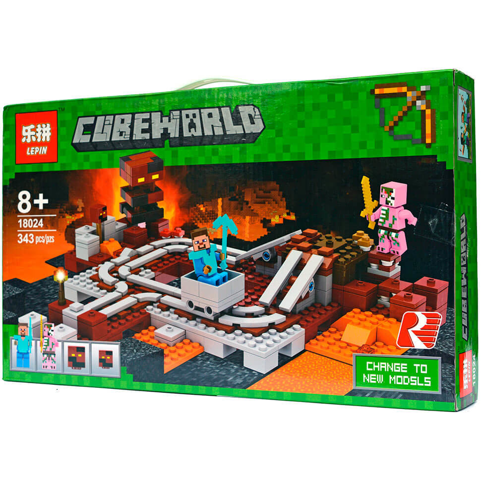 Купить конструктор 18024 Lepin Подземная железная дорога со скидкой в ...